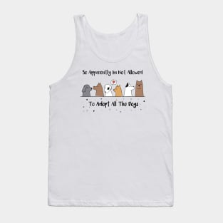 Funny dog owner Tank Top